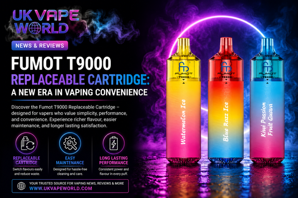 Fumot T9000 Replaceable Cartridge: A New Era in Vaping Convenience