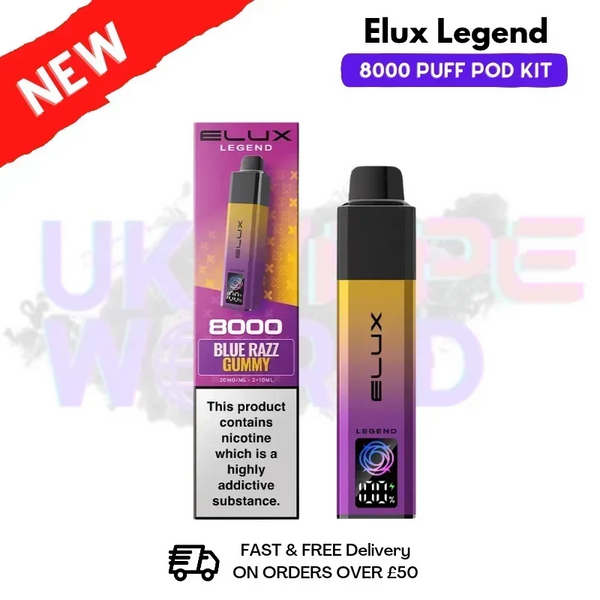 Best Elux Legend 8000 Flavours: All 22 Flavours Explained