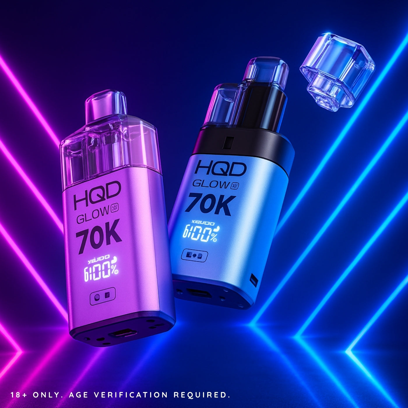 HQD Glow Air 70K Prefilled Pod Kit