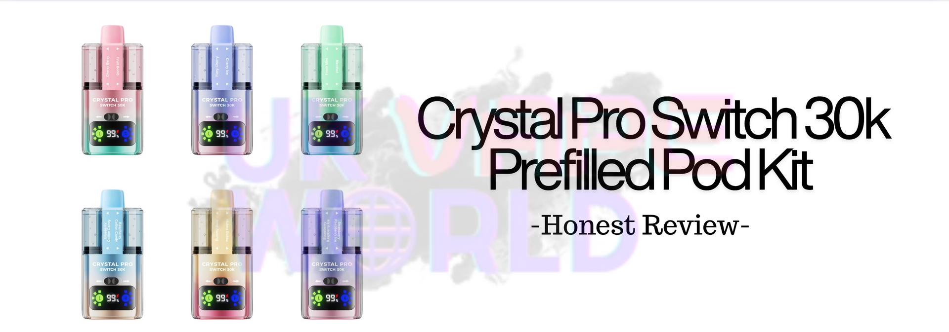 Shop Crystal Pro Switch 30K Pod Kit Review – 2026 Buyer Guide - UK Vape World