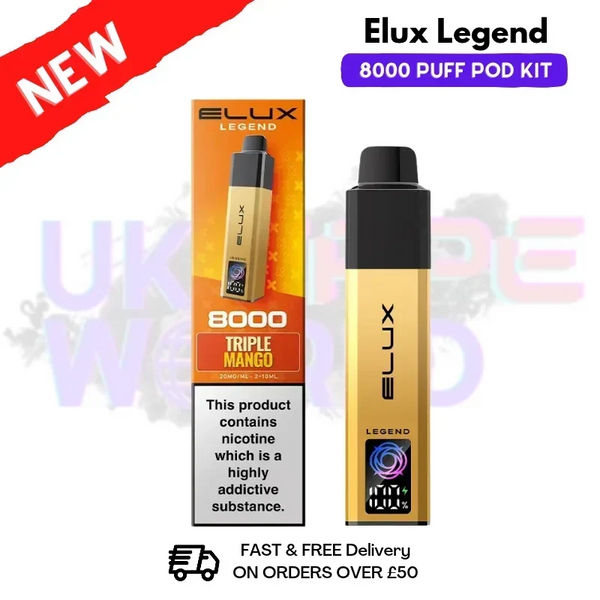 Elux Legend 8000 Pods: Replacement Pods, How to Change & Fixes