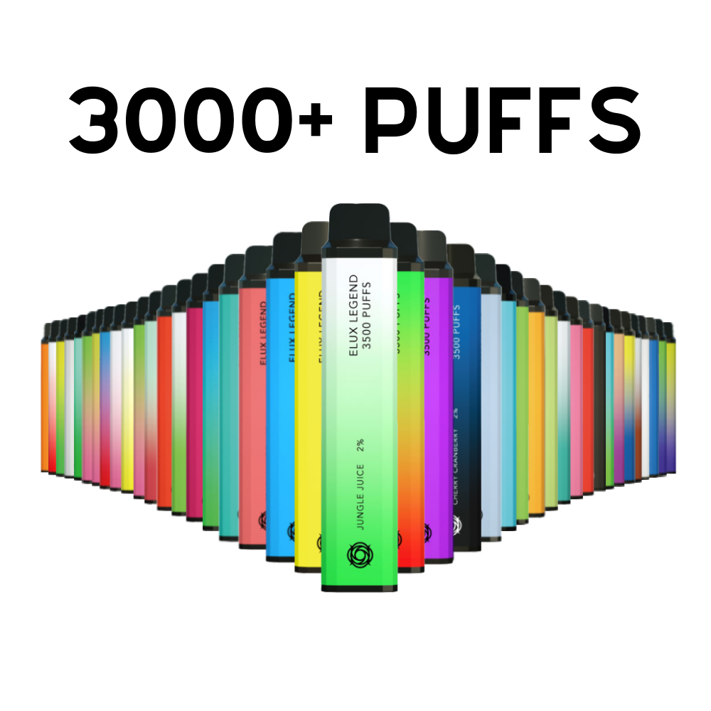 3000 Puff & 3500 Puffs Disposable Bars