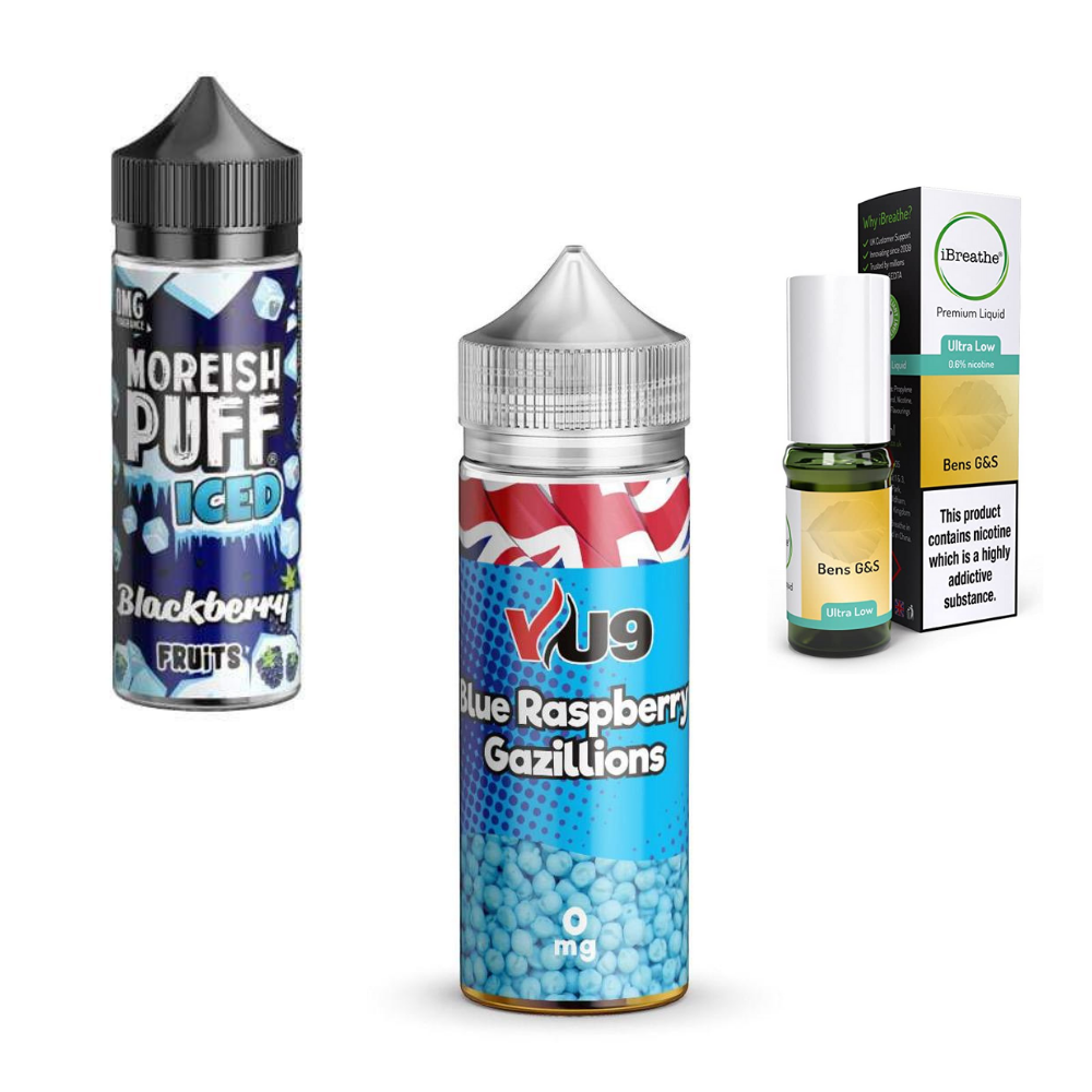 Best Selling E-liquids From UK Vape World Collection Image