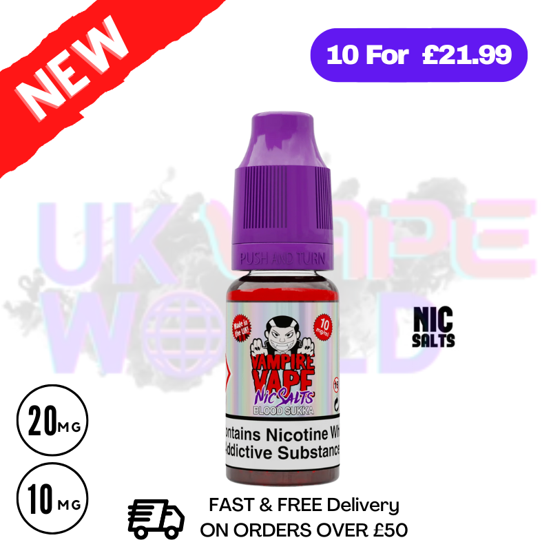 Shop Vampire Vape Nicotine Salts - Lowest Price