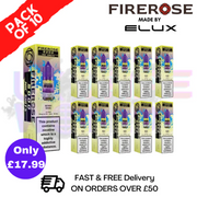 shop Mixed Berry Soda Firerose 5000 Nic Salt Box Of 10 - ukvapeworld