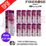 shop Cherry Sours Firerose 5000 Nic Salt Box Of 10 - ukvapeworld