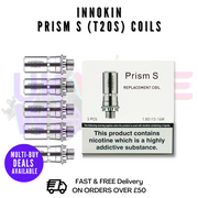 1.5 OHM RESISTANCE Innokin Prism S (T20-S) Coils [Pack Of 5] - £7.99
