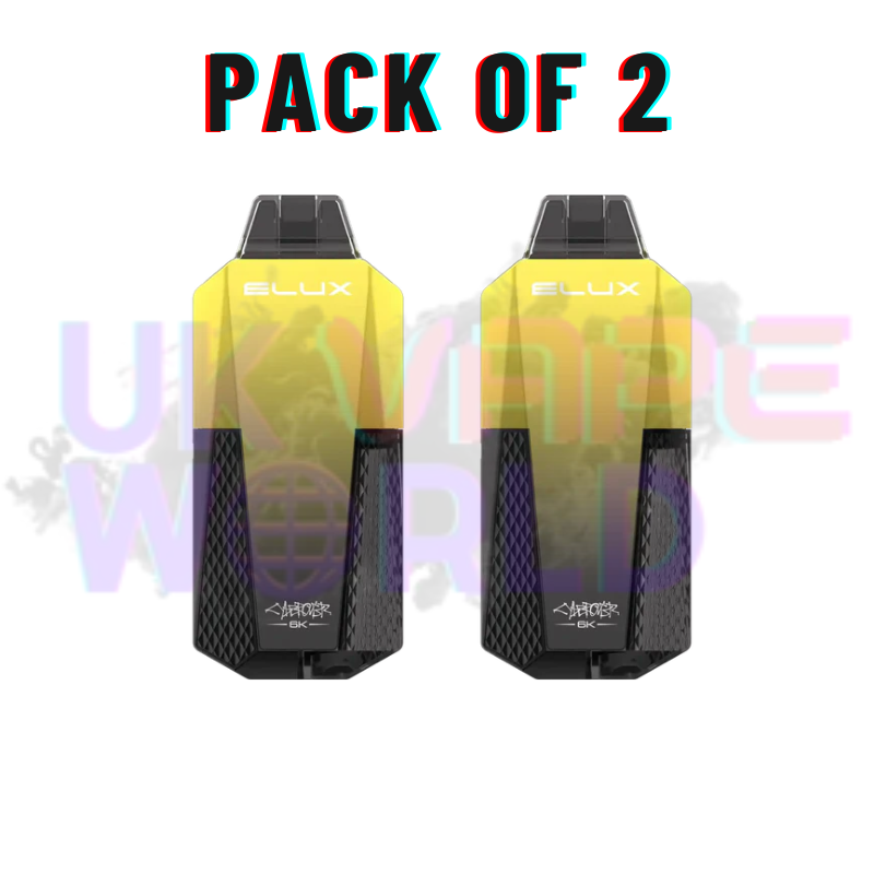 Banana ICE Elux CyberOver 6000 Puff 6K Pod Vape Kit
