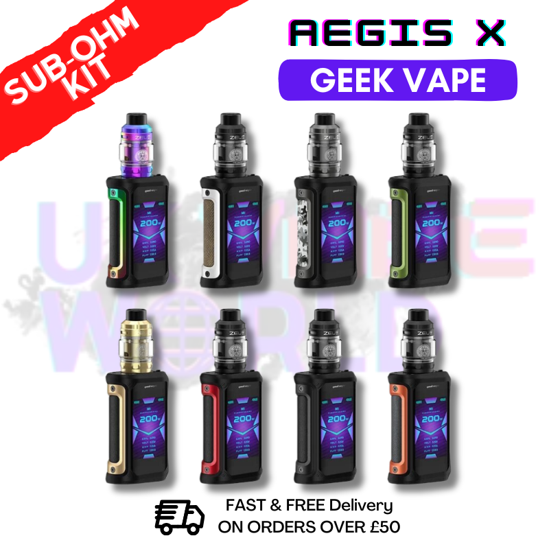 Shop Geekvape Aegis X Kit | Best Price ONLY £31.99 - UK Vape World