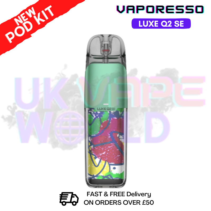 shop Abstract Green Vaporesso Luxe Q2 SE Kit - ukvapeworld