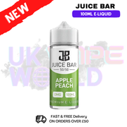 Apple Peach Juice Bar 100ml E-liquid - UK Vapeworld
