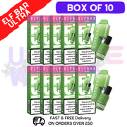 Shop Apple Pear Elf Bar 5000 Puff 5K Bar BOX OF 10 - UK Vape World
