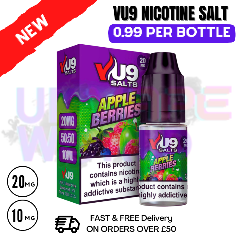 Apple Berries Nic Salt By VU9