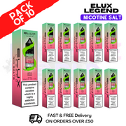 Apple Peach Elux Legend Nic Salt BOX OF 10 - UK Vape World