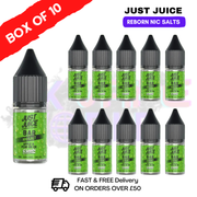 Apple & Pear on Ice Just Juice Reborn Nic Salt Box Of 10 - £17.99 - UK Vapeworld