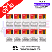 Apple Juul 2 Pods Box of 10 - £59.99 - ukvapeworld