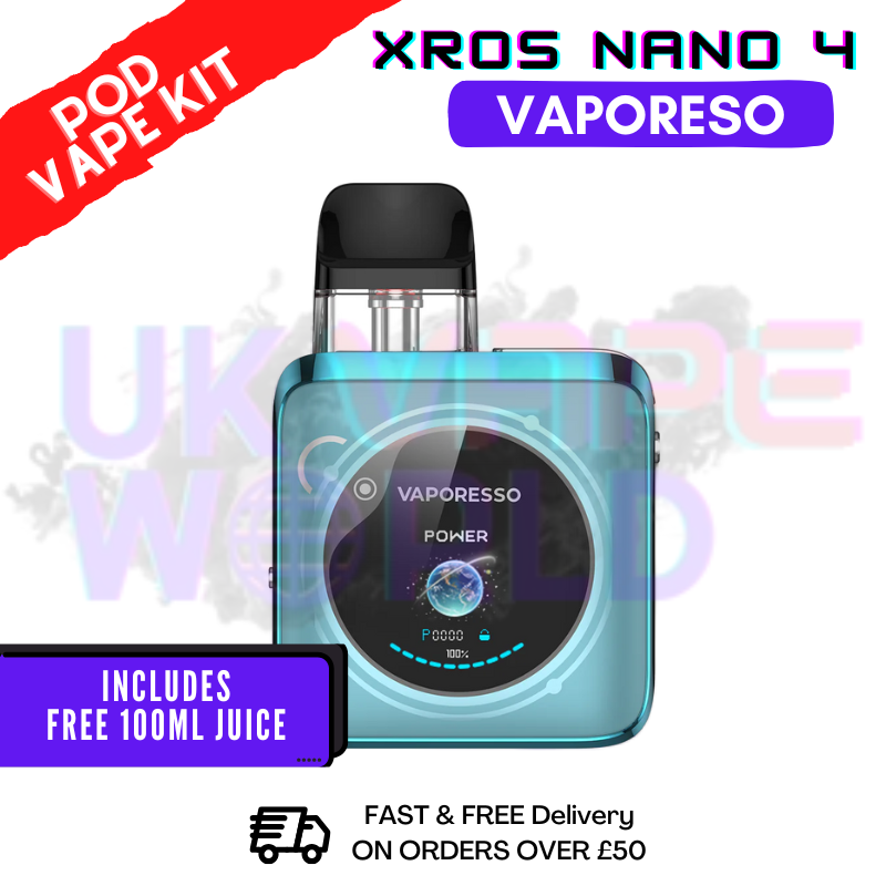 Vaporesso Xros Nano 4 Aquamarine Vape Kit