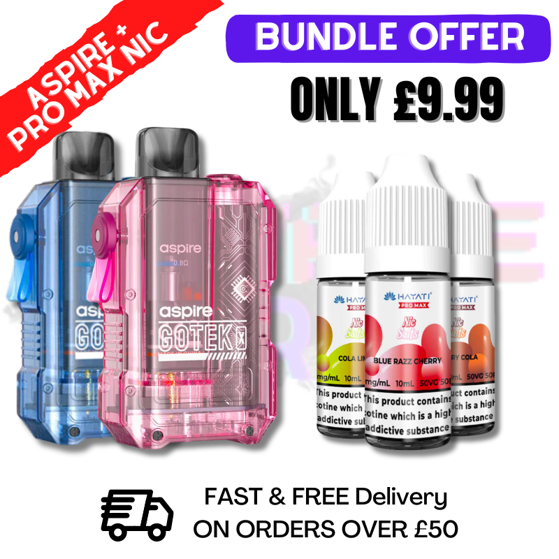 Shop Aspire Gotek X Kit + Free Crystal PRO MAX Nic Salt - UK Vape World