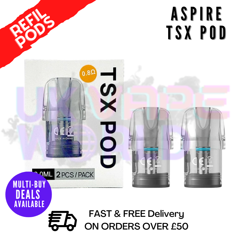 Aspire Cyber S Replacement Pod ( TSX ) - £4.39