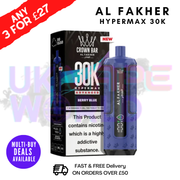 Shop Berry Blue Al Fakher 30K HyperMax Pod Kit - UK Vape World