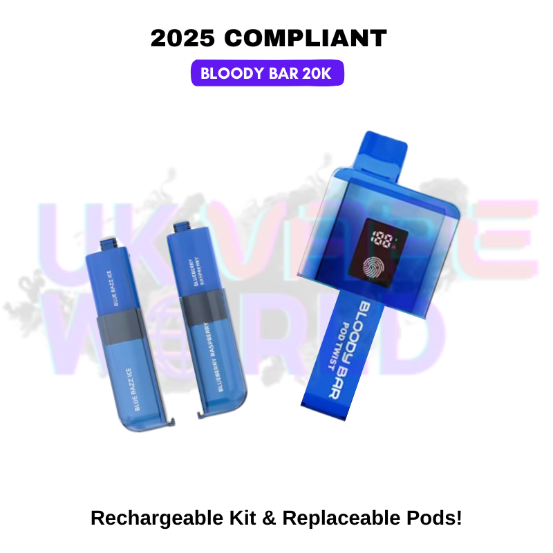 Bloody Bar 20K Puff Replacement Pods Box Of 5