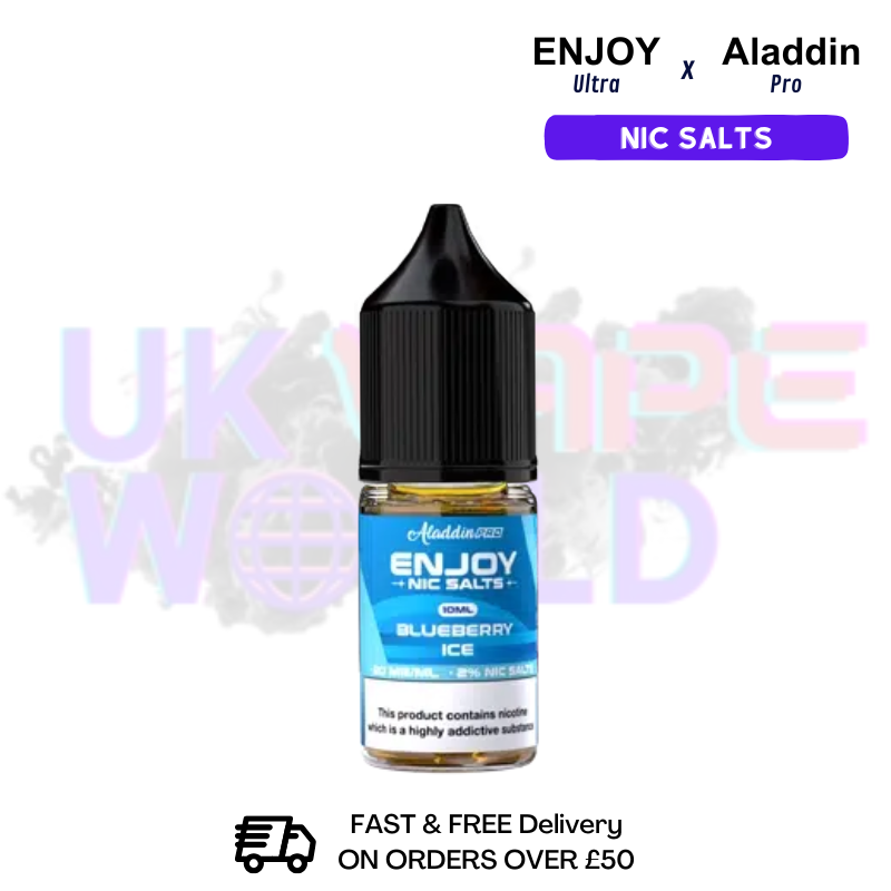 Blueberry ICE Enjoy Ultra X ALADDIN Nic Salt