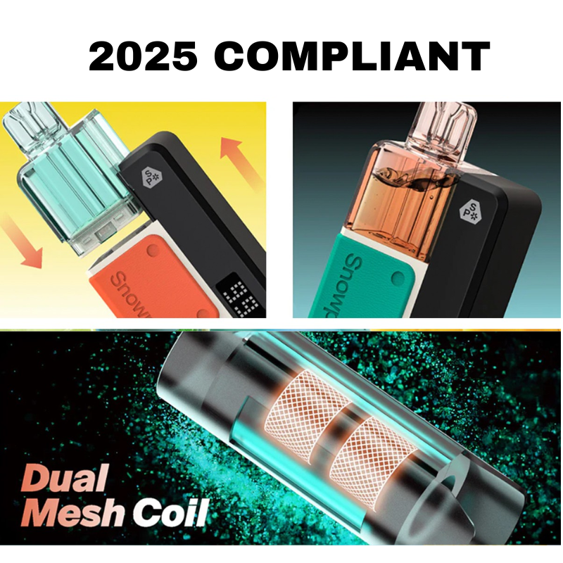 Ban Proof Snow Plus 5000 Vape Features!