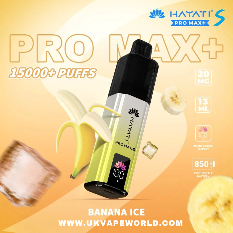 Banana ICE Hayati Pro Max S Plus 15K Puff Ultra Kit
