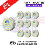 Banana ICE Hayati Nic Pouches Box Of 10 - ukvapeworld