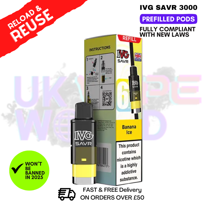 Banana ICE IVG 3K Replacement Pod