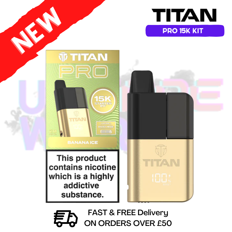 Banana Ice Titan Pro 15K Pod Kit - ukvapeworld