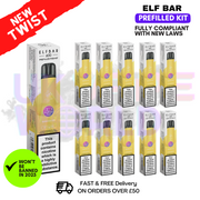Elf Bar 600puff Banana Ice Box of 10 Elf Bar 600puff Banana Ice Box of 10