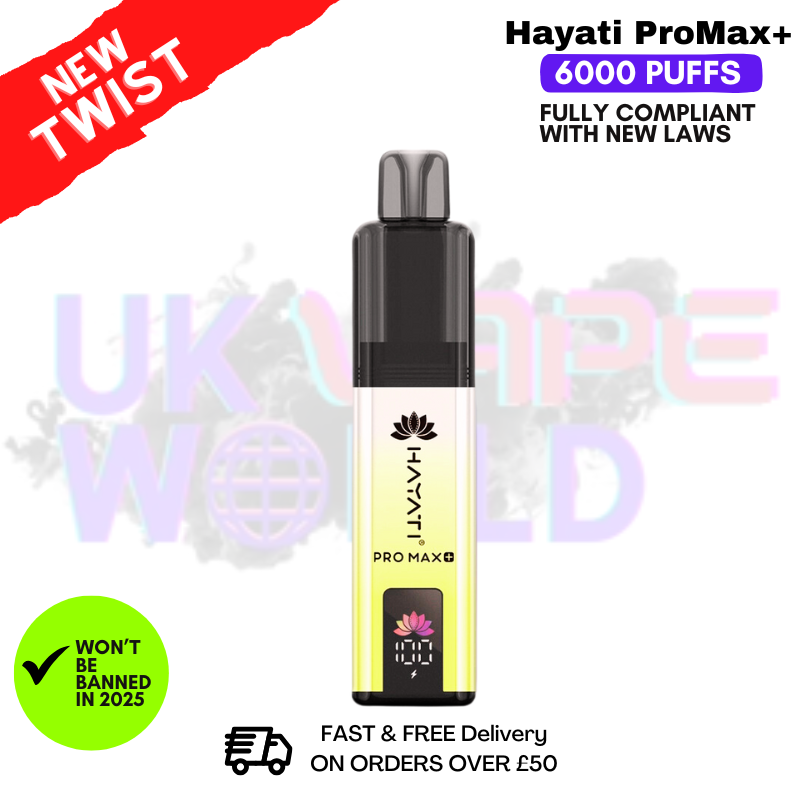 Shop Banana ICE Hayati Pro Max Plus 6000Puff Kit