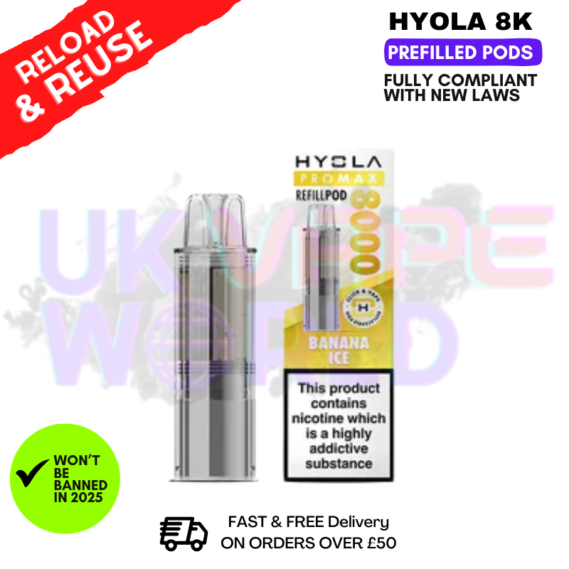 Banana ICE Hyola Pro Max 8000 Replacement Pod