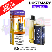 Banana ICE Lost Mary Nera 15K FullView Kit - 2 FOR £15 - UK Vapeworld