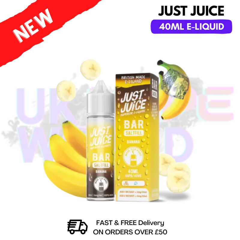 Banana Just Juice 40ml Saltfill E-Liquid