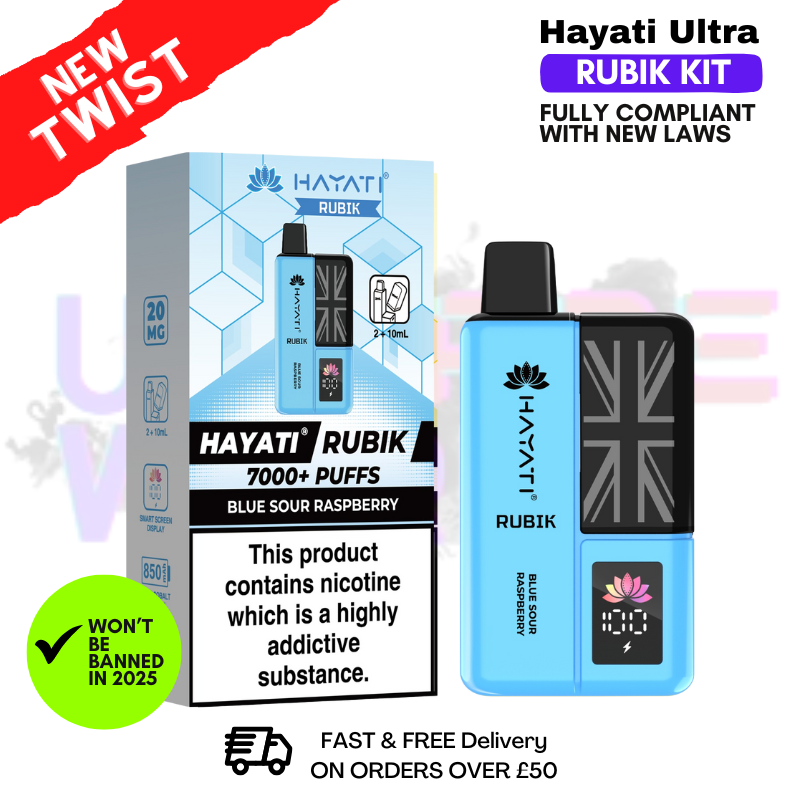 hayati twist blue sour raspberry Vape Enterprise main image 1