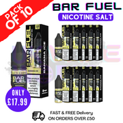 Shop Banana ice Bar Fuel Nic Salt BOX OF 10 - UK Vape World