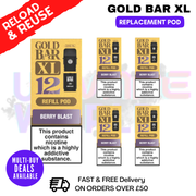 Berry Blast Gold Bar XL REFIL Pods Box Of 5 - ukvapeworld