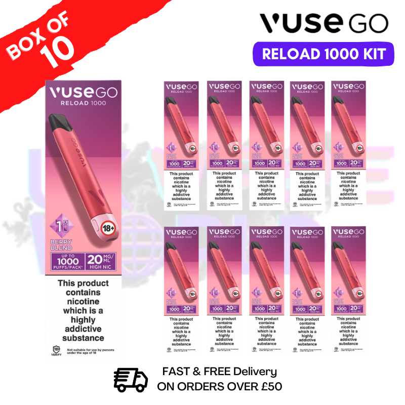 vuse go 5000 berry blend Reload 1000 Prefilled Pod Kit Box of 10 Geek Bar Pulse 5% VUSE EPOD Canada Choose Finish:Pure White