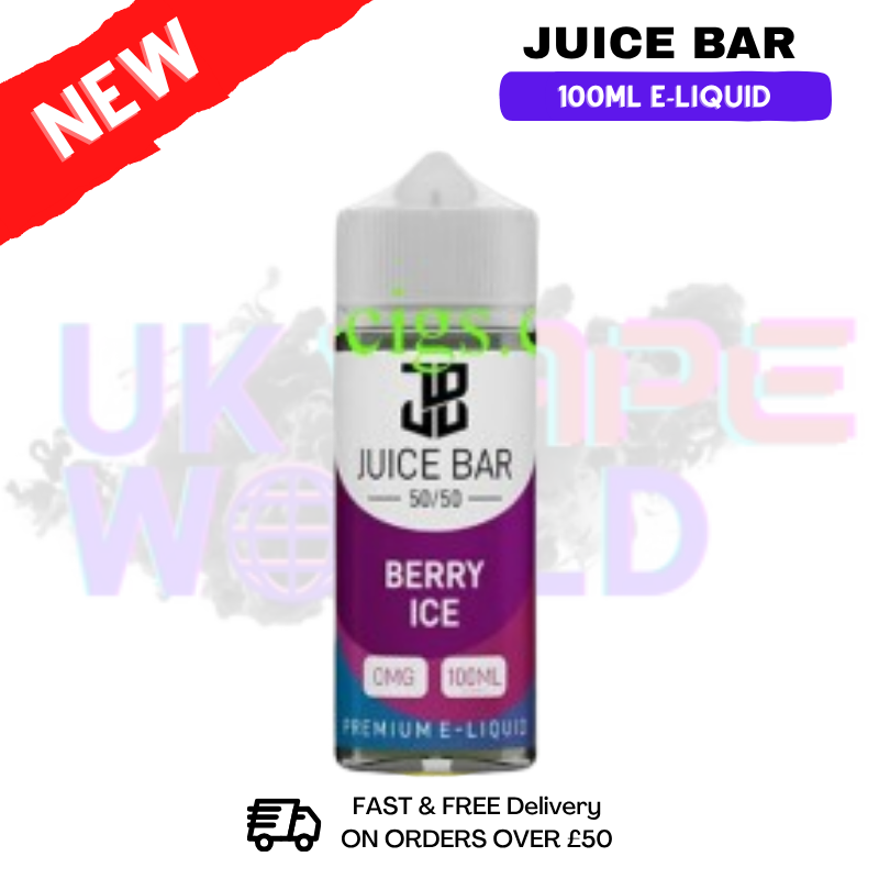 Berry ICE Juice Bar 100ml E-liquid - UK Vapeworld
