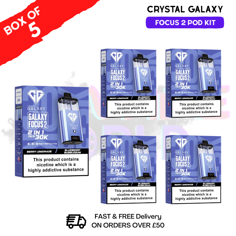 Berry Lemonade Crystal Galaxy 30K Kits Box Of 5