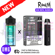 Berry Lemonade RandM 30K Puff Zero Nicotine Vape Kit - UK Vapeworld