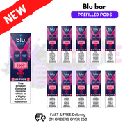Berry Mix Blu Bar Prefilled Pods Box Of 10 - UK Vapeworld