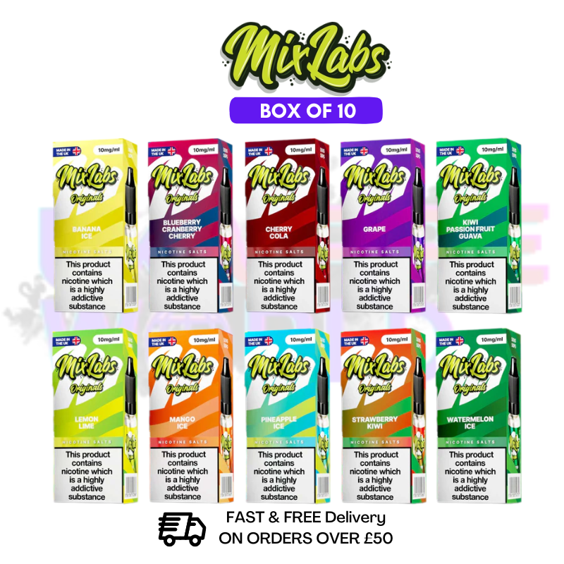 Best Mix Flavours Lost Vape Nic Salt Box Of 10 - £17.99 - ukvapeworld