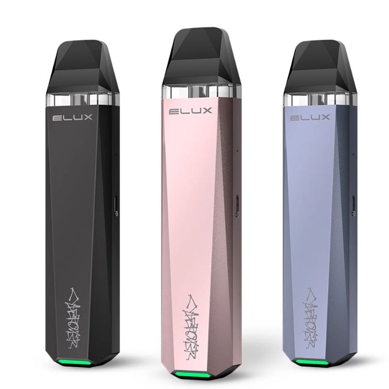 Grey Elux CyberOver P1 Refillable Kit + Free Nic Salt