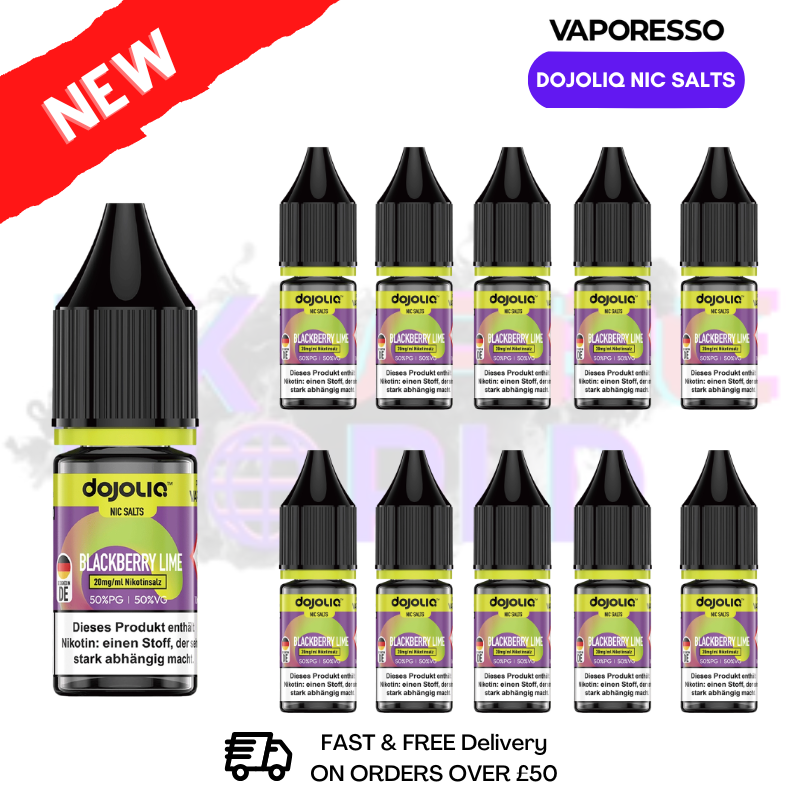 Blackberry Lime Dojo Liq Nic Salts Box Of 10