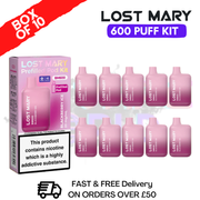 Shop Blackberry ICE Lost Mary 600 Puff Bars Pack Of 10 BM600 - UK Vape World