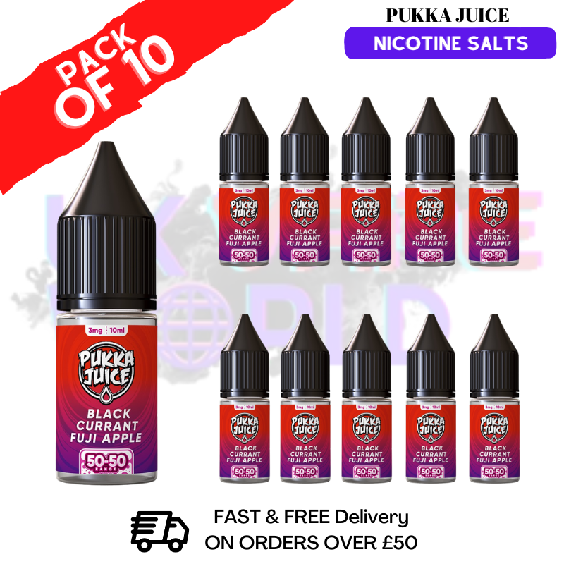 Shop Pukka Juice Nic Salt Box Of 10