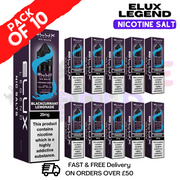 Blackcurrant Lemonade Elux Legend Nic Salt BOX OF 10